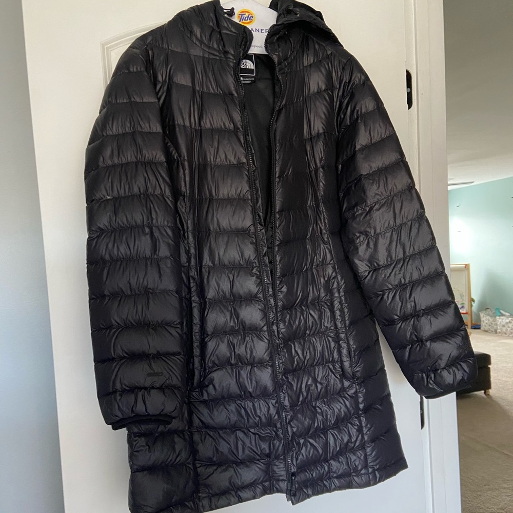 North Face Hooded Long Winter Coat